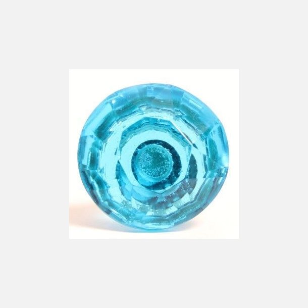 Turquoise diamond knob - 10 pcs.