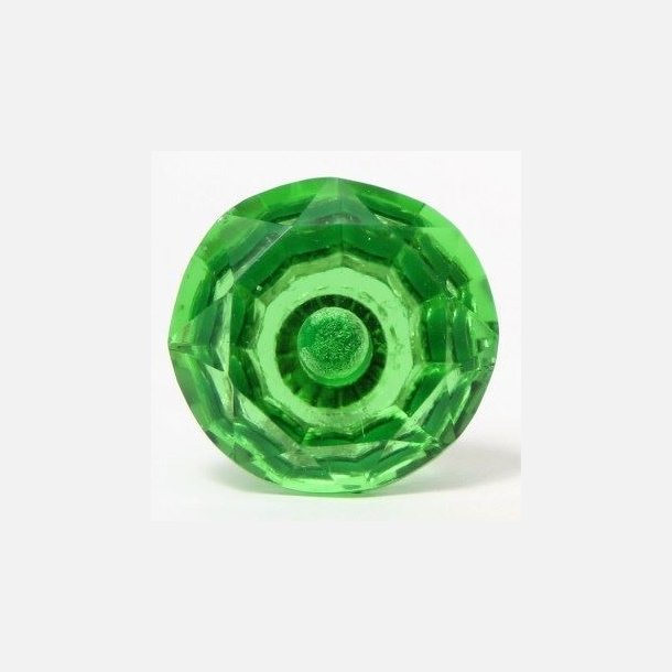 Green diamond knob - 10 pcs.