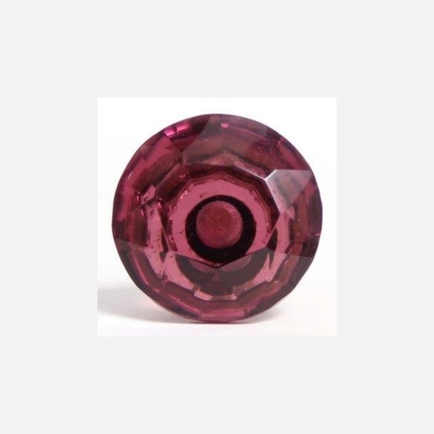 Purple diamond knob - 10 pcs.