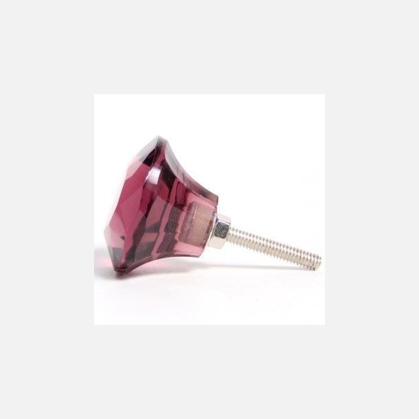 Purple diamond knob