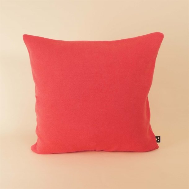 Soft knitted cushion cover 50x50 Peach