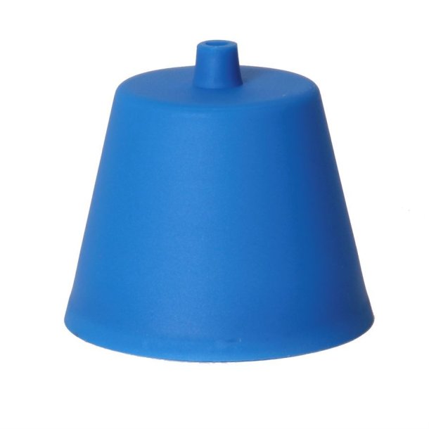 Blue plastic ceiling cup Trapez