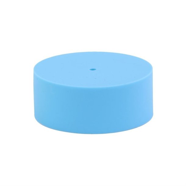 Pale blue silicone ceiling cup