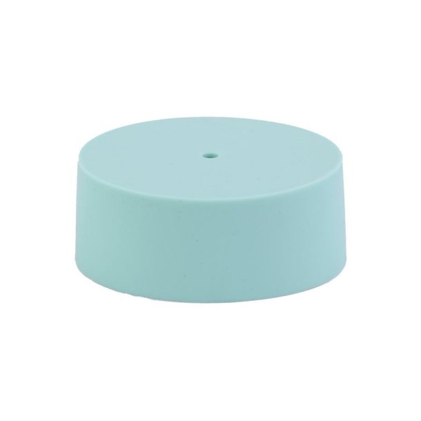 Pale turquoise silicone ceiling cup