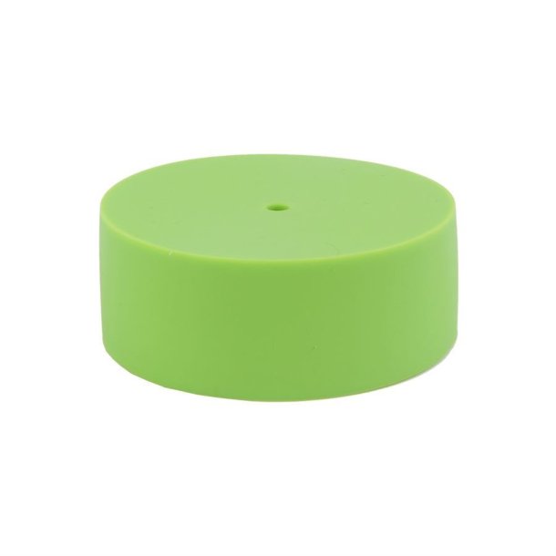 Lime green silicone ceiling cup