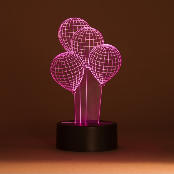 3D LED Night lamp Balloons