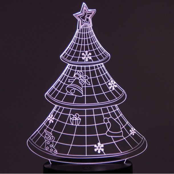 Acrylic plate Christmas Tree