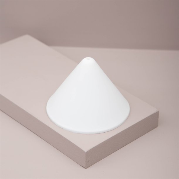 White silicone ceiling cup Cone